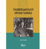 Tahirül Mevlevi Divanı Tahlili Ali Aygün