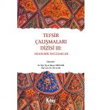 Tefsir Çalışmaları Dizisi III, Akademik İncelemeler  Büşra Özdemir ,Ali Acar